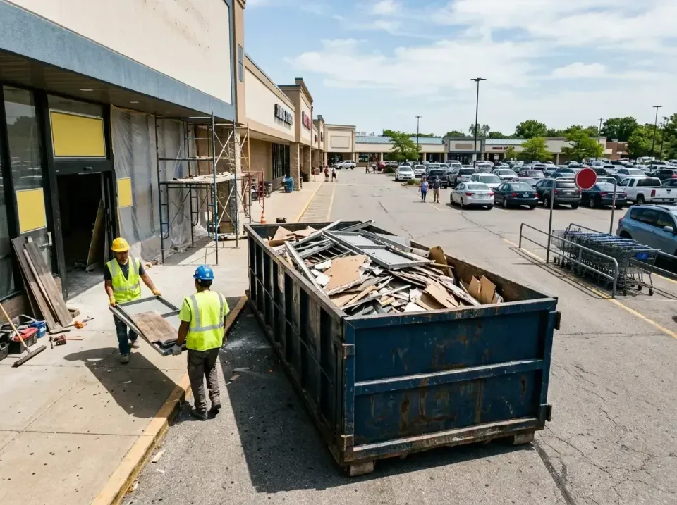 retail-store-renovation-debris-003 — frequently asked questions, Roll-off Dumpster Rentals in Garfield Heights, OH